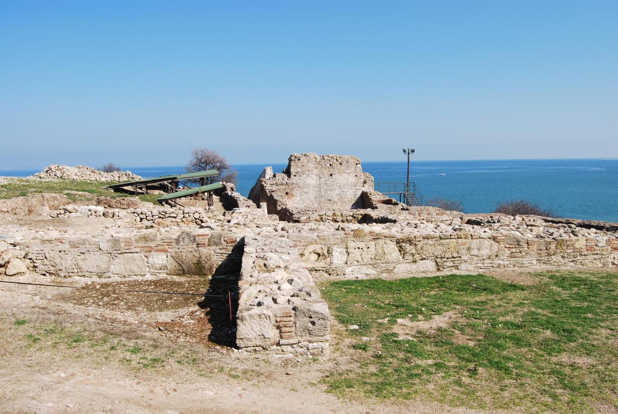 Hotel Achillion Makrygialos Bagian luar foto