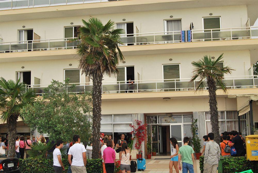 Hotel Achillion Makrygialos Bagian luar foto