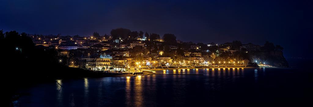 Hotel Achillion Makrygialos Bagian luar foto