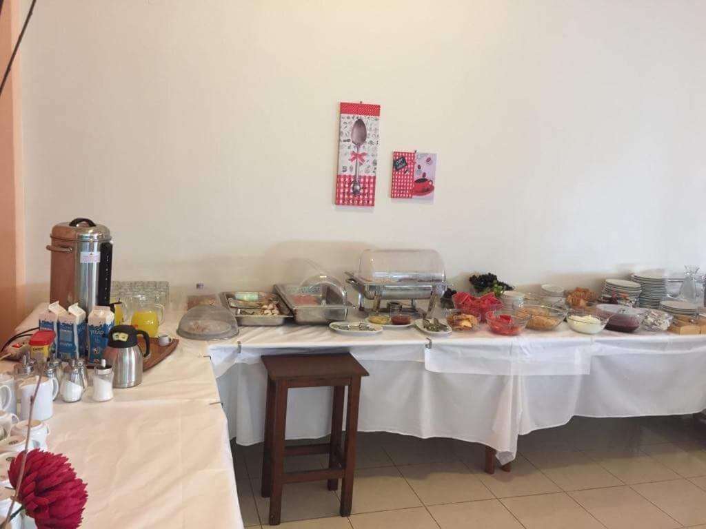 Hotel Achillion Makrygialos Bagian luar foto