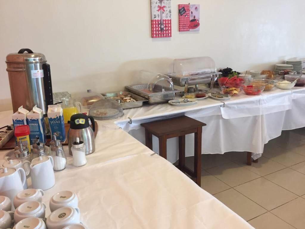 Hotel Achillion Makrygialos Bagian luar foto